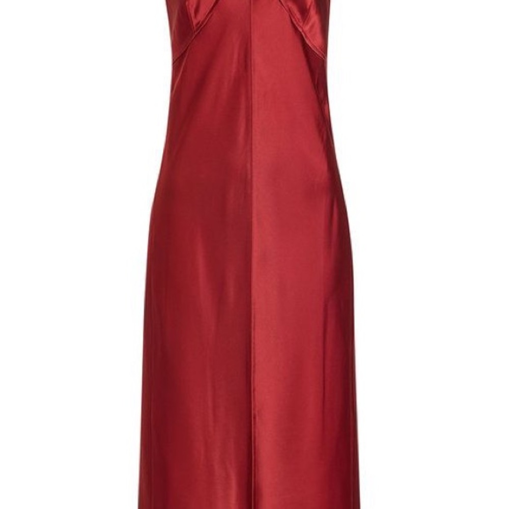 Helmut Lang Ruby Silk Dress - Picture 2 of 6